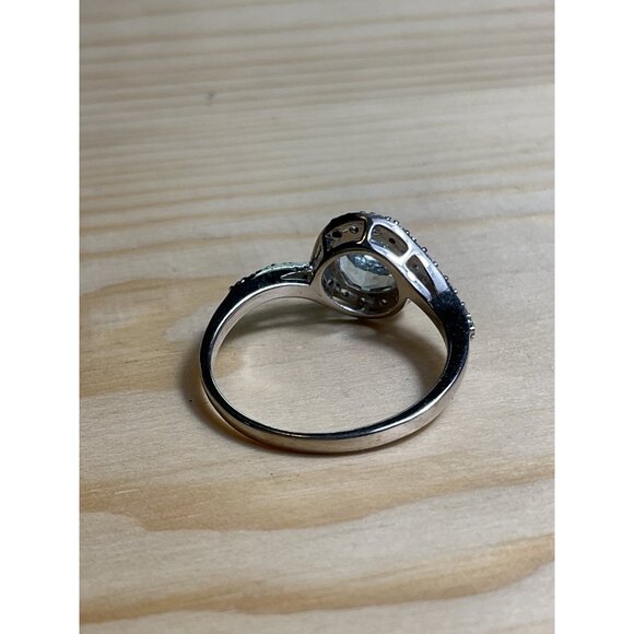 Sterling Silver Signed PAJ 925 CN Blue Opal Ring - Picture 5 of 5